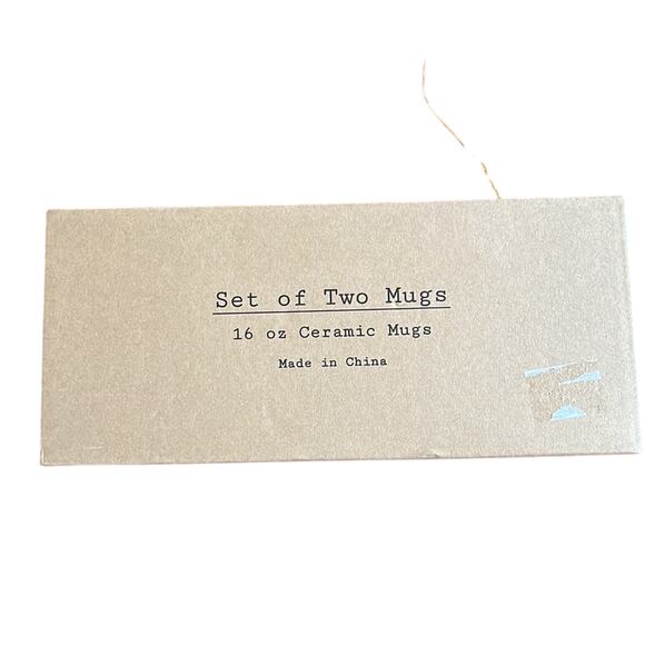 Mug Set Coffee Talk "Nope" & "I Can't Even" Coffee Mug Set 2 Piece Set - Picture 2 of 3